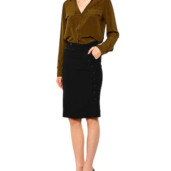 Nwot Ann Demeulemeester skirt with buttons - Picture 1 of 7